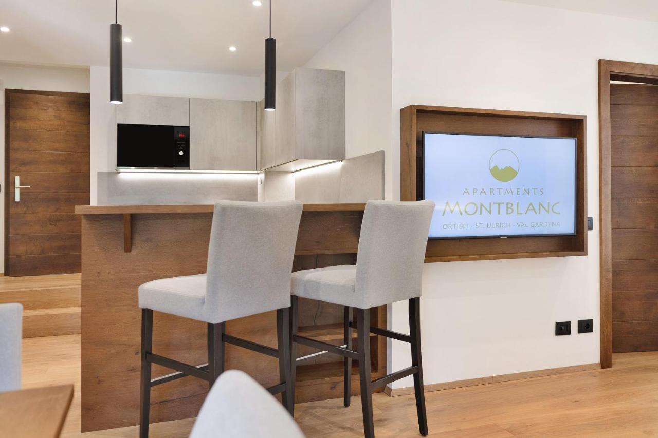 Apartments Montblanc Sella Ортізеї Екстер'єр фото